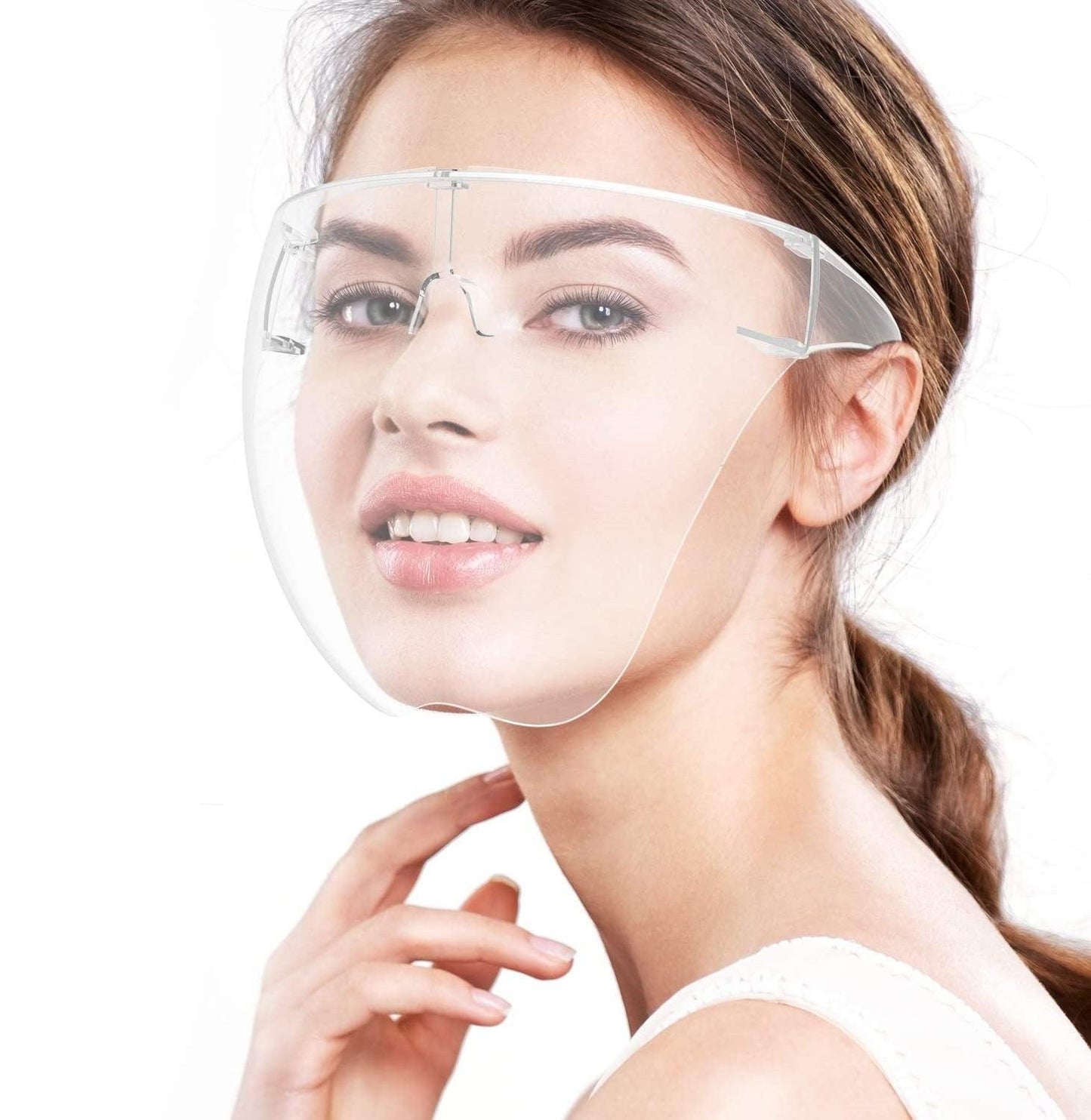 PAI Reusable Hard Full Face Shield with Sprayer Set - PAI Wellness