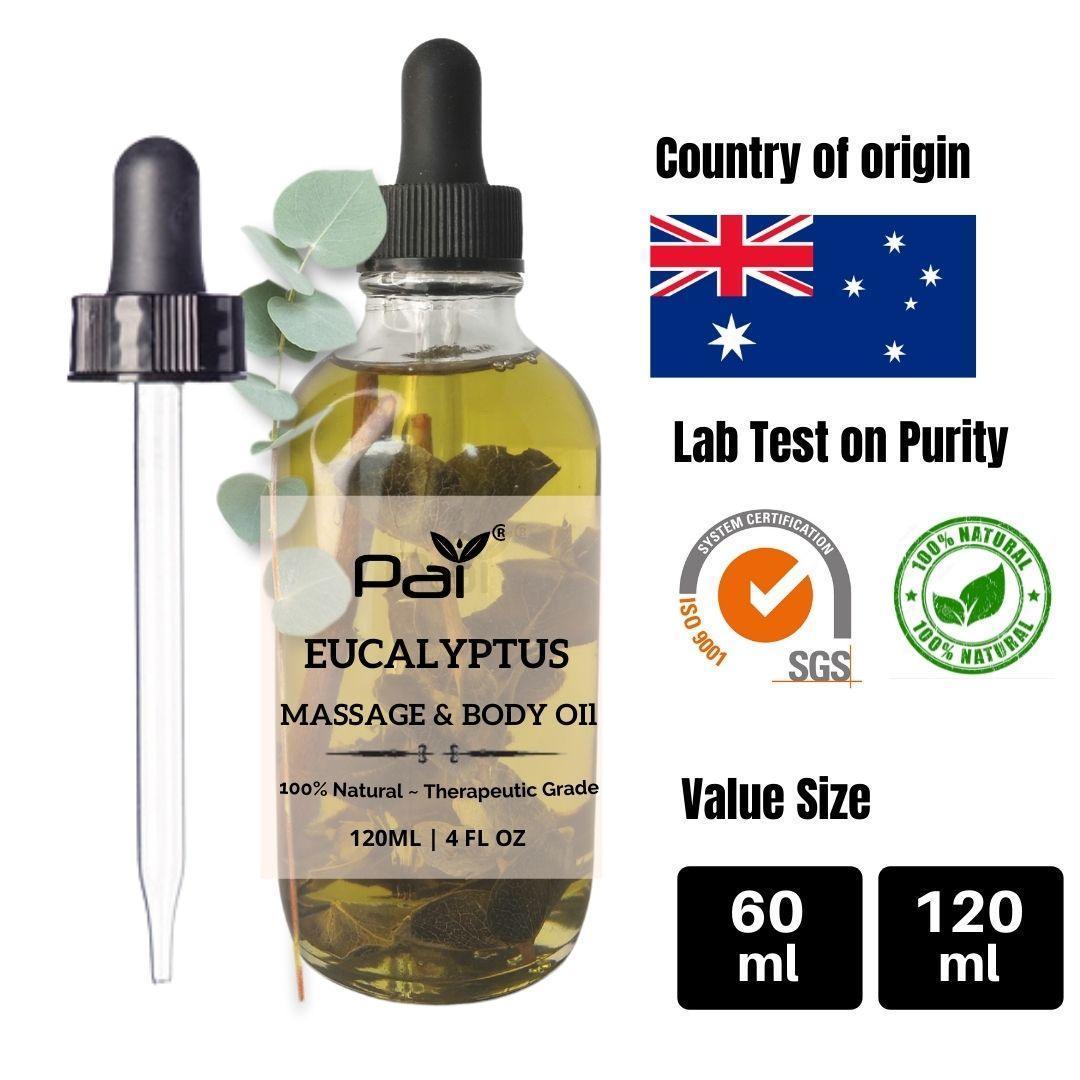 PAI Eucalyptus Body Massage Oil - PAI Wellness