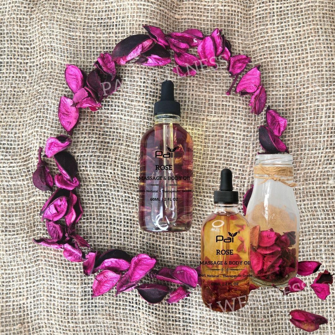 PAI Soothing Rose Body Massage Oil - PAI Wellness