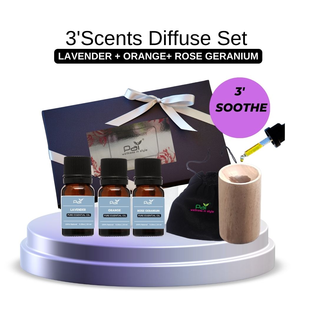 PAI 3 Scents 香薰扩散器套装 - 舒缓