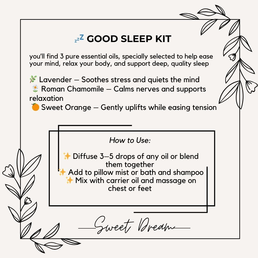 PAI - Good Sleep Kit Certified Pure Essential Oil