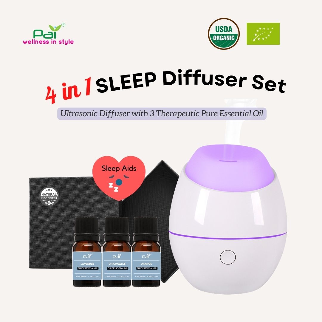 PAI - Set Diffuser Perlengkapan Tidur Nyenyak 4 in 1