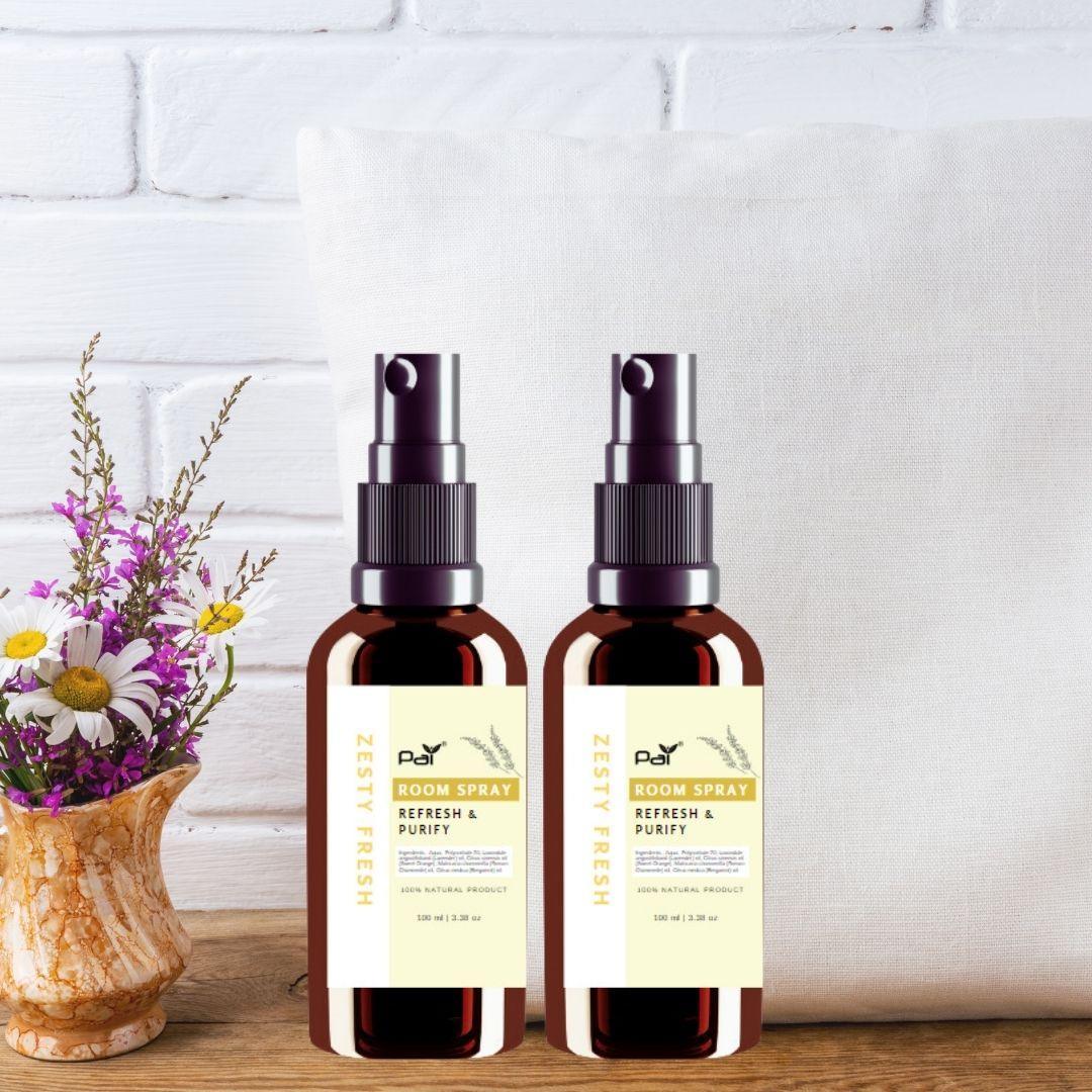 PAI - Zesty Fresh Room Spray – Uplifting Citrus Aromatherapy