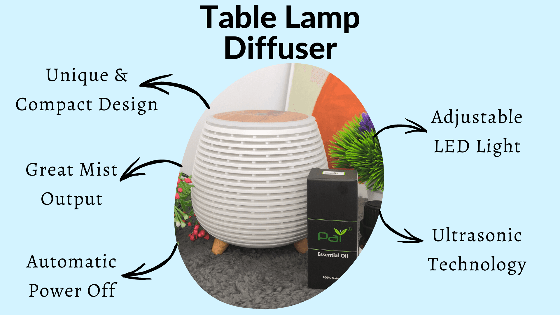 PAI - De-Stress Aroma Diffuser Set | Bonus Box - PAI Wellness
