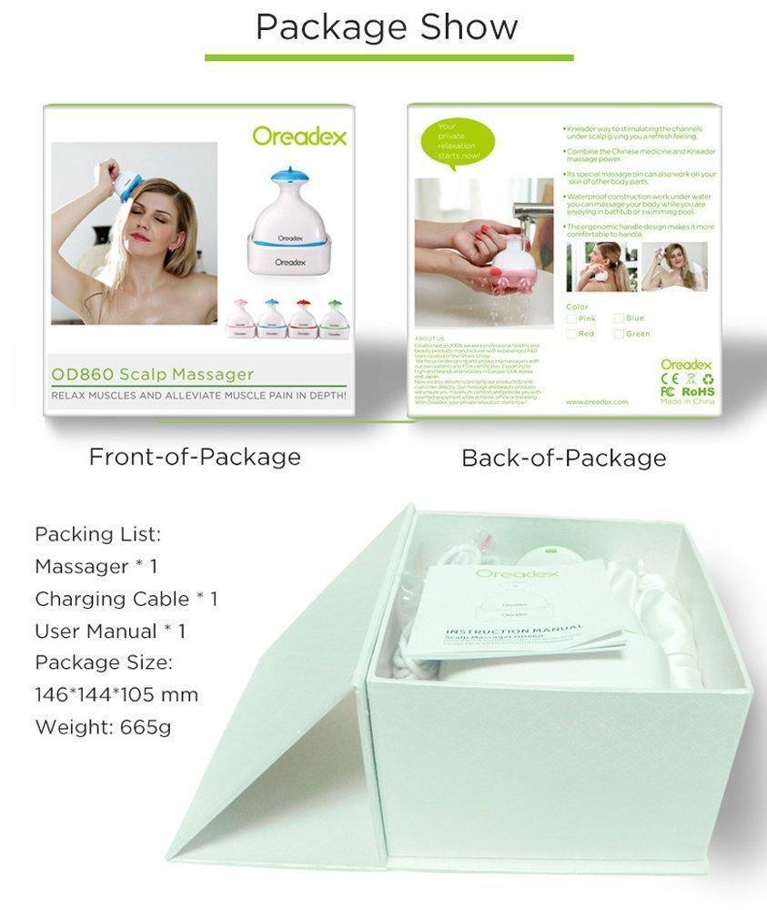 Oreadex Waterproof Scalp Massager | Shop Scalp Massager | PAI Wellness