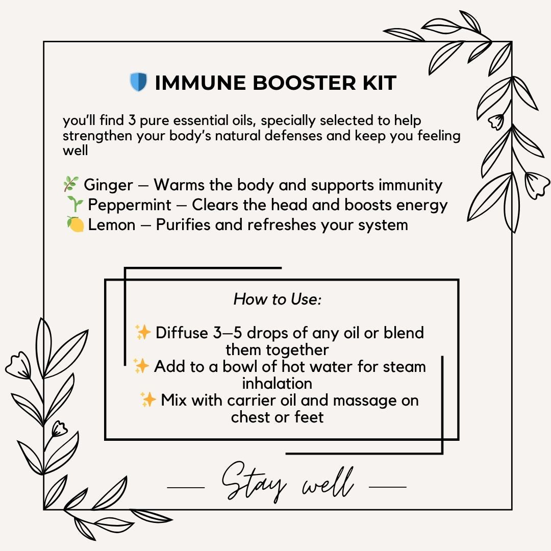 PAI - Immune Booster Kit Certified Pure Essential Oil