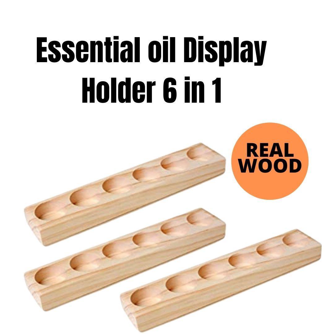 PAI - Wooden Essential Oil Holder (6 in 1)