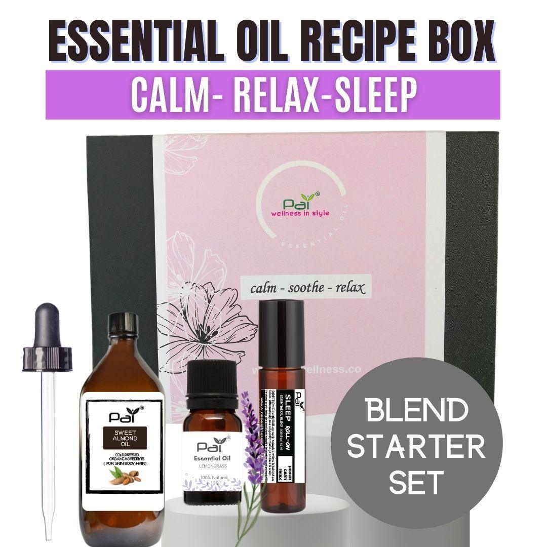 PAI Essential Oil Recipe Box -Sleep Therapy