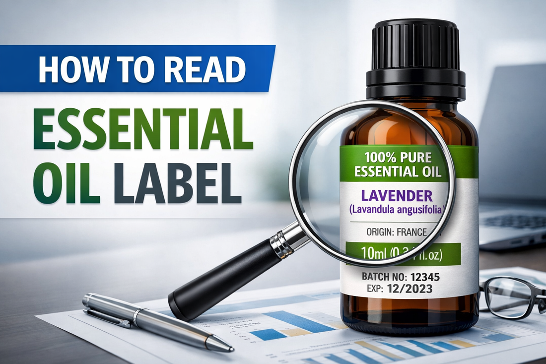 How to Read Essential Oil Labels to Spotting Purity & Quality Oil