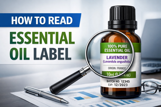 How to Read Essential Oil Labels to Spotting Purity & Quality Oil