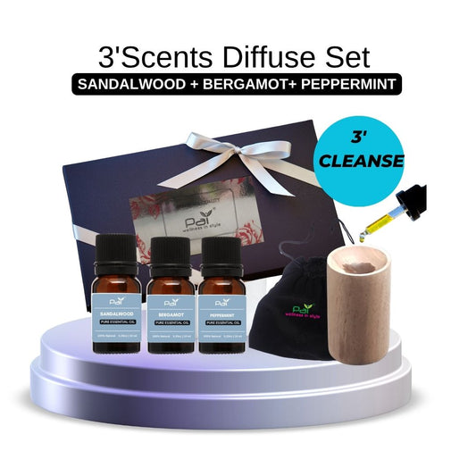 PAI 3 Scents Aromatherapy Diffuser Set - The Cleanse
