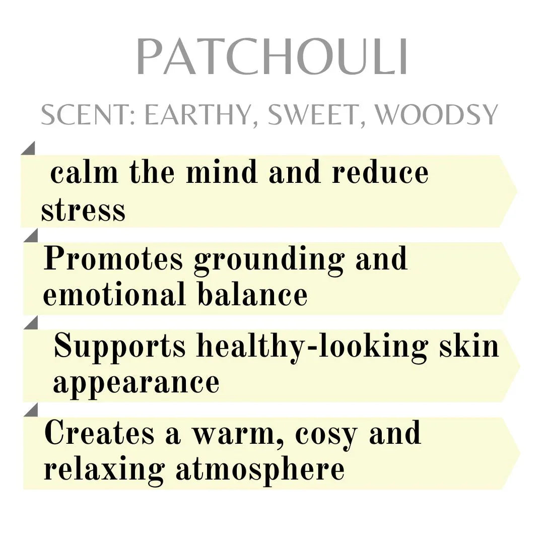 Pai patchouli essential oil benefit