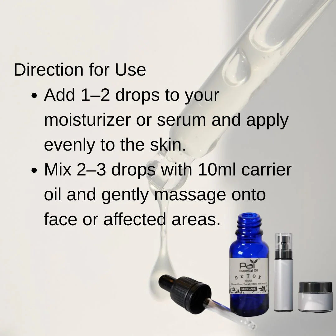 PAI Detox Skincare Pure Essential Oil - 15ml