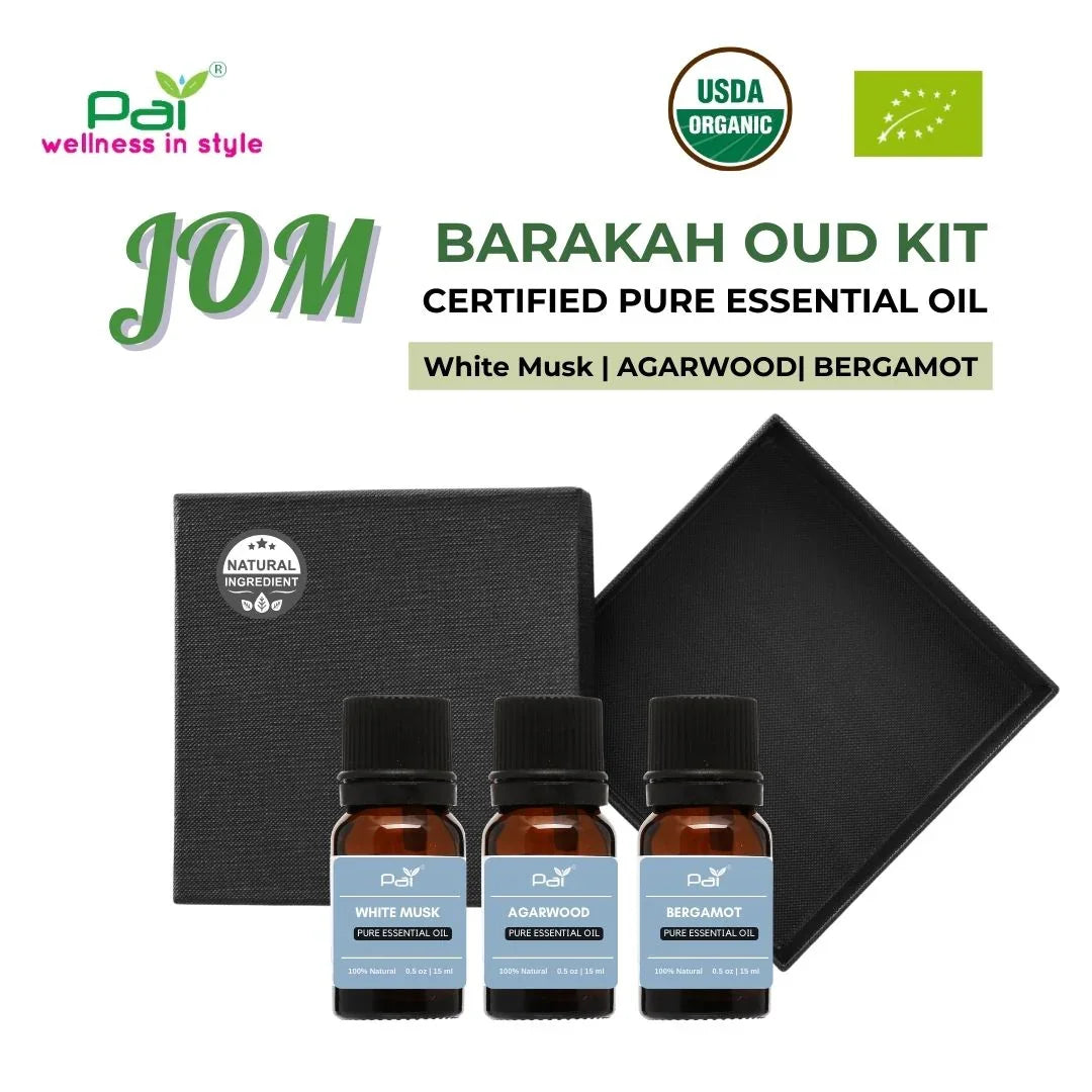 PAI - Barakah Oud Oil Kit Certified Pure Essential Oil