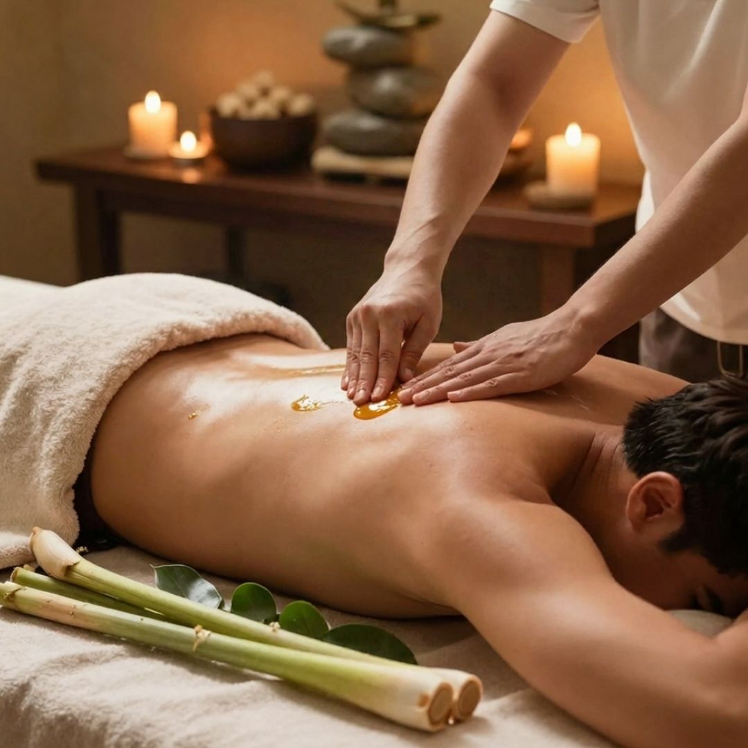 PAI Wellness Lemongrass Body Massage Oil