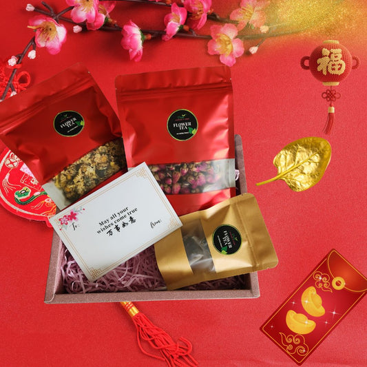 PAI CNY Hamper Wellness Flower Tea Gift Set 春节花茶礼盒