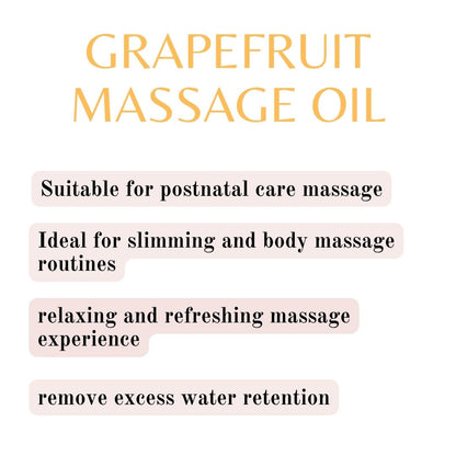 PAI - Body Slimming Grapefruit Massage Oil for Postnatal Massage