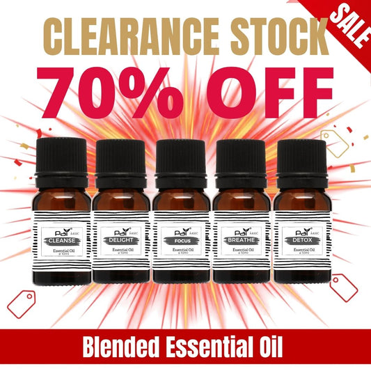 Pai Basic Blend Essential Oil -Focus / Breath/ Delight/ Clease/ Detox 10ml