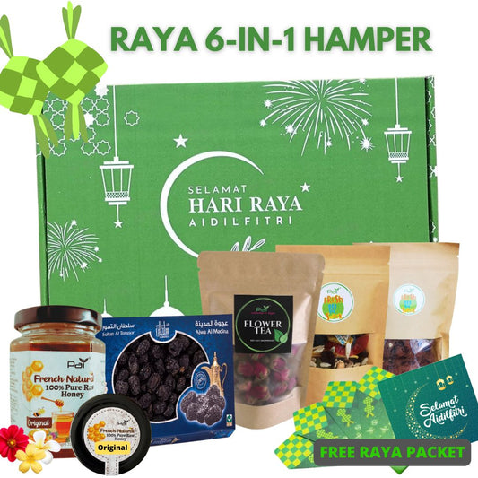 EID Mubarak Ramadan RAYA Hamper 6-in-1